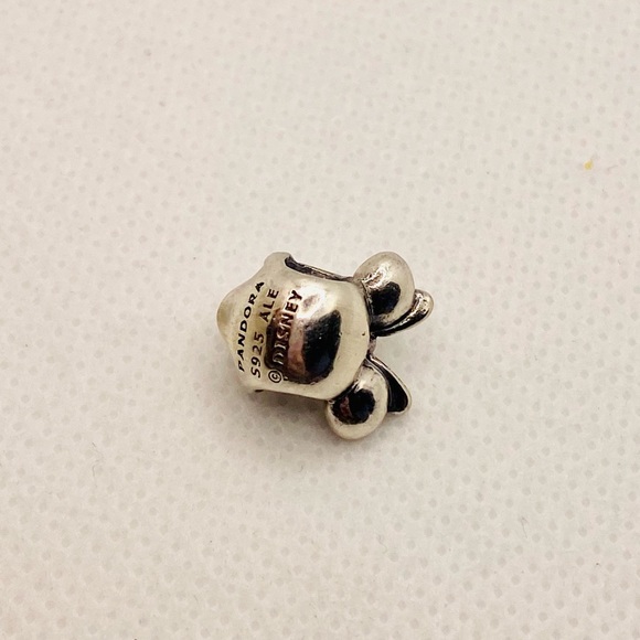 EUC Disney Pandora 791587 Sterling Silver Minnie Mouse Portrait Charm - Picture 9 of 11